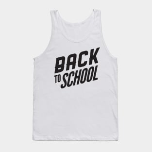 Back to School Student Teacher Tank Top